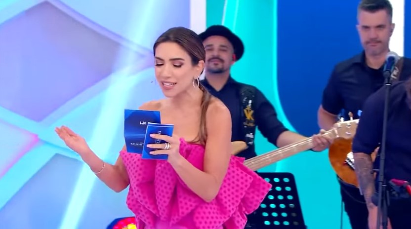 Patrícia Abravanel se assustou com duplo sentido de música (Foto: Reprodução)