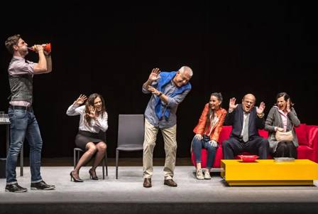 Pública se rebela em peça de teatro de Antônio Fagundes, tulmuto acontece e policia acaba sendo envolvida  - Foto Reprodução