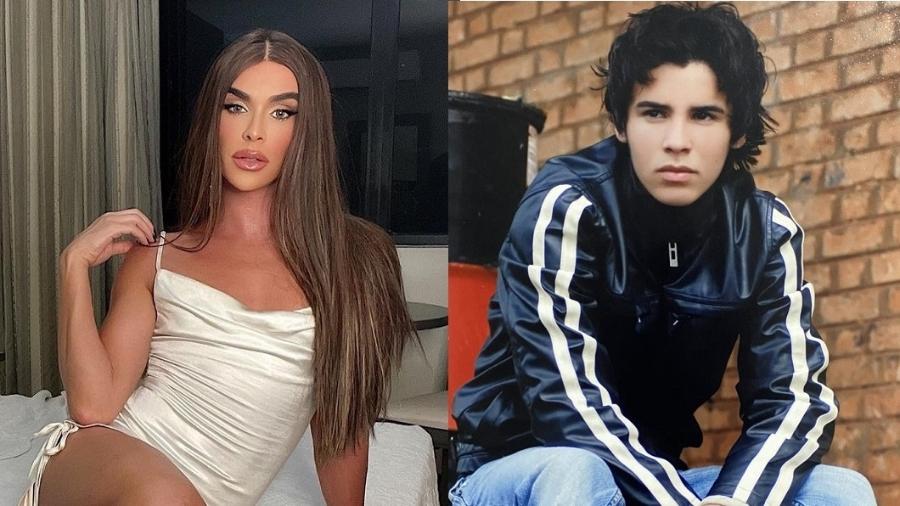 Rafa na época de capricho da colírio - o famoso deixou muita gente chocada pela semelhança com Gusttavo Lima (Foto: Reprodução / Internet)