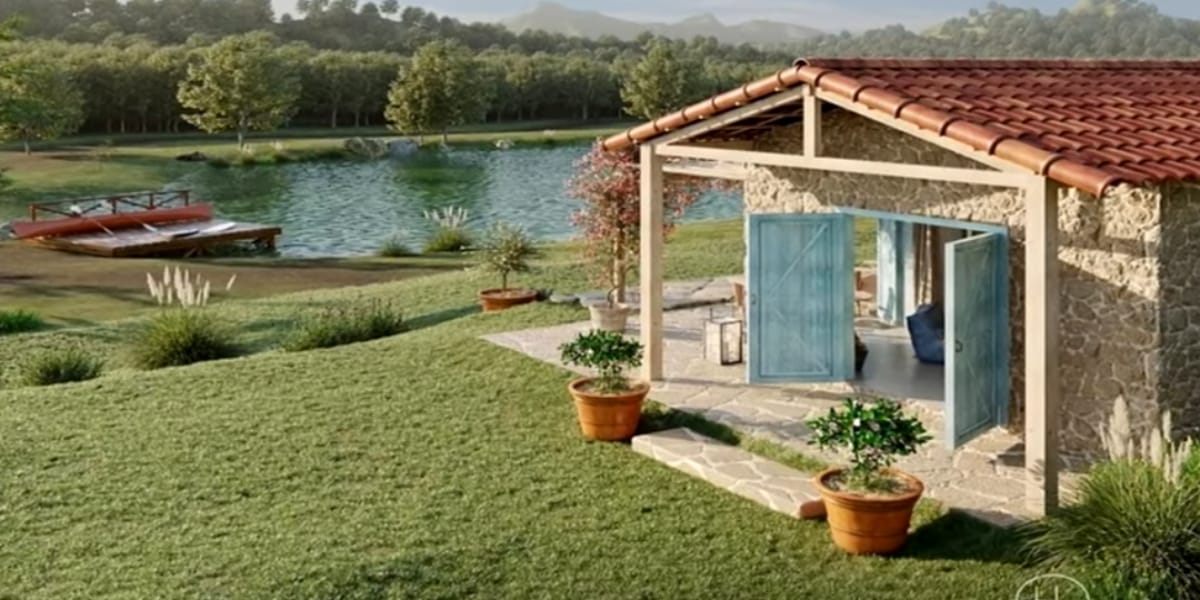 Rancho de Bruno Gagliasso e Gio Ewbank (Foto: Hana Lerner Arquitetura)