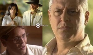 O Rei do Gado - Geremias desconfia de Rafaela, Bruno caminha pela mata e Tavinho chega na casa dos Mezenga (Foto: Reprodução / Globo / Montagem TV Foco)