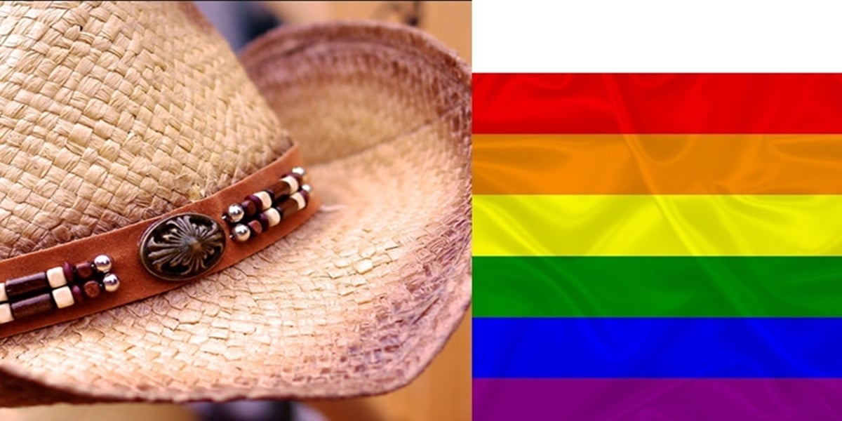 Bandeira LGBT Fotomontagem