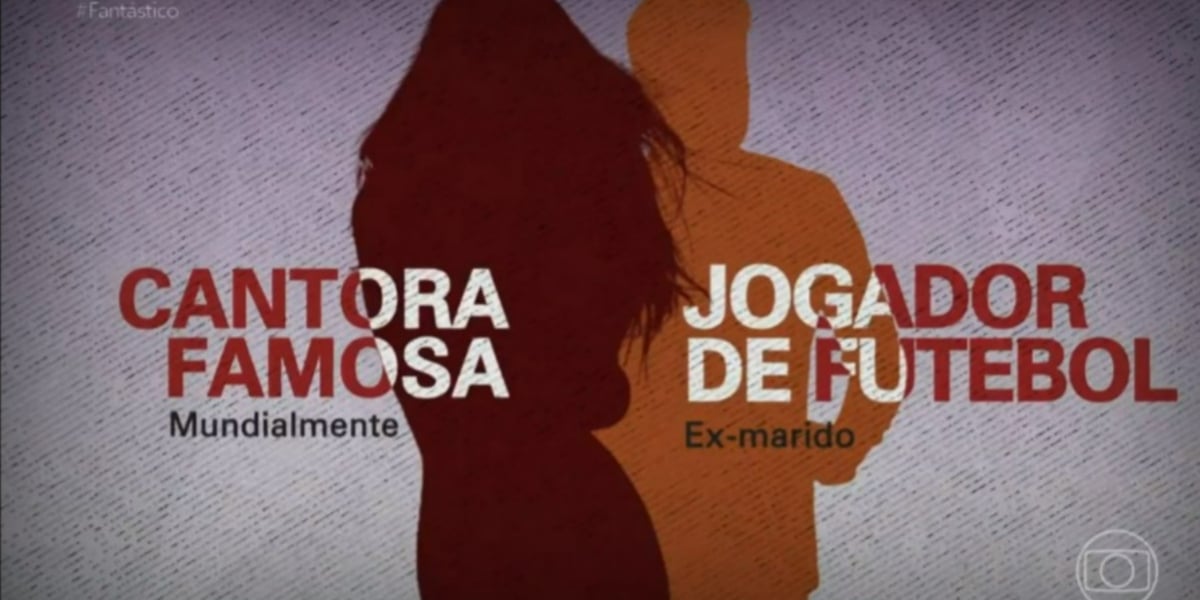 "Fantástico" mostrou divórcio de Shakira e Piqué (Foto: Reprodução/TV Globo)