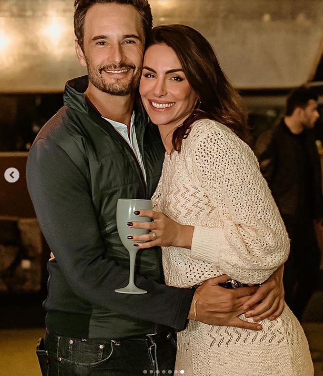 Rodrigo Santoro e Mel Fronckowiak - Foto Reprdução Instagram