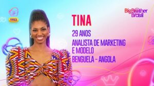 Tina é mais uma participante confirmado no reality show global (Foto: Reprodução / Gshow)