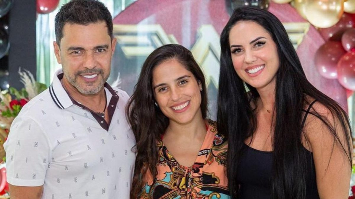 Zezé, Camila Camargo e Graciele Lacerda (Foto: Divulgação)