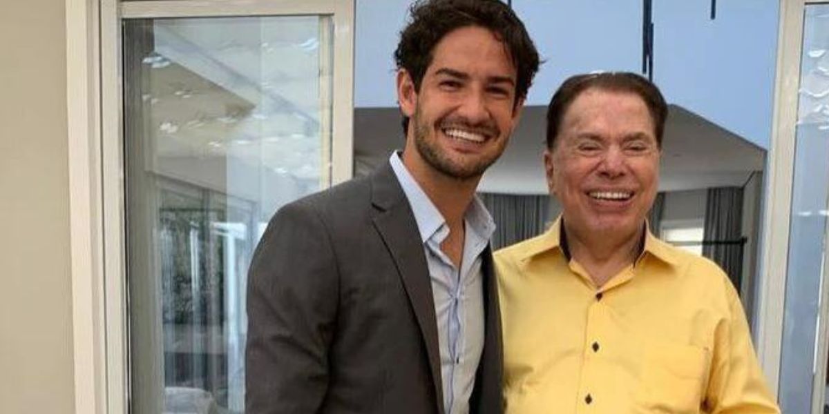 Alexandre Pato e Silvio Santos (Foto: Reprodução / Instagram )