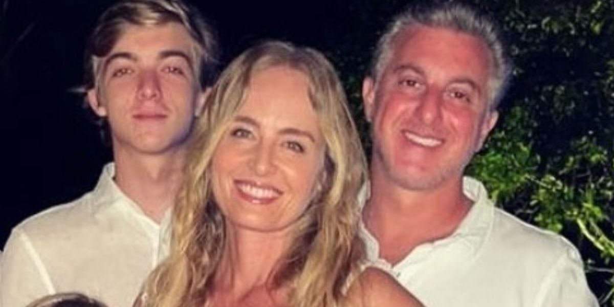 Angélica, Luciano Huck, e o filho Joaquim - Foto Reprodução