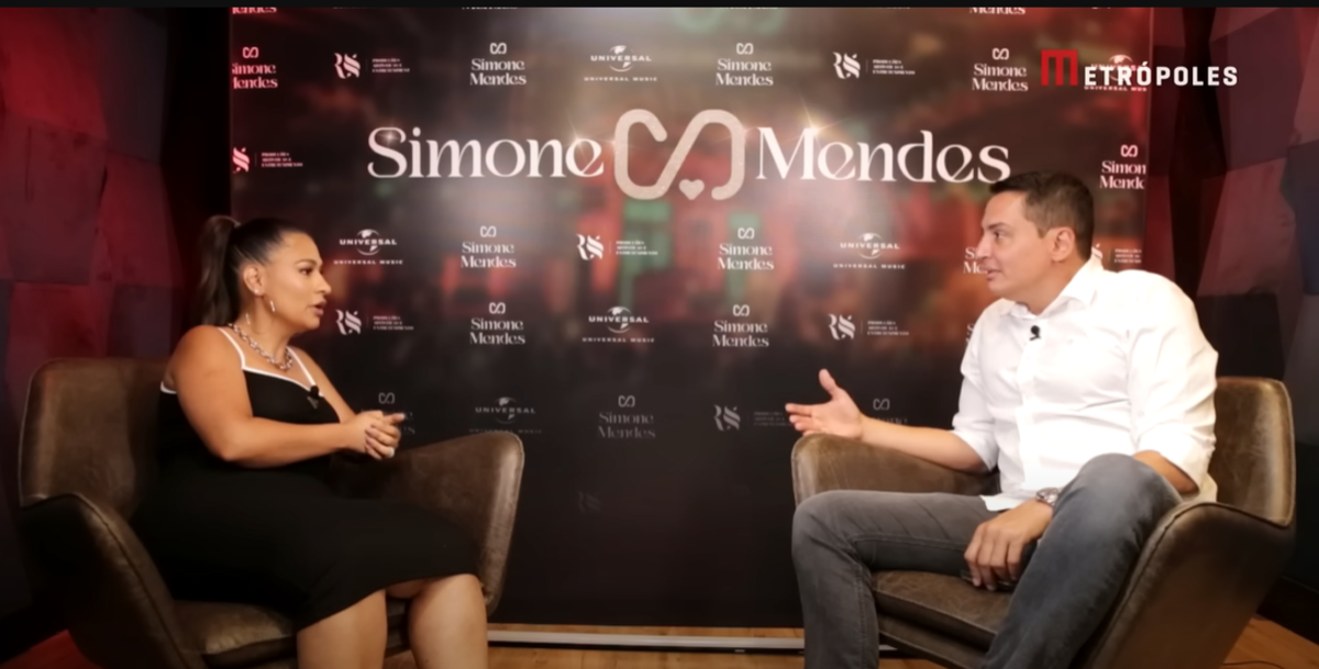 Simone revelou por meio de uma entrevista, concedida a Leo Dias, sobre o que precisou se desfazer para conseguir pagar a parte da irmã Simaria (Foto Reprodução/Youtube)