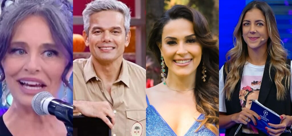 Carla Vilhena, Otaviano Costa, Nadja Haddad e Domitila Becker não estão confirmados no SBT em 2023