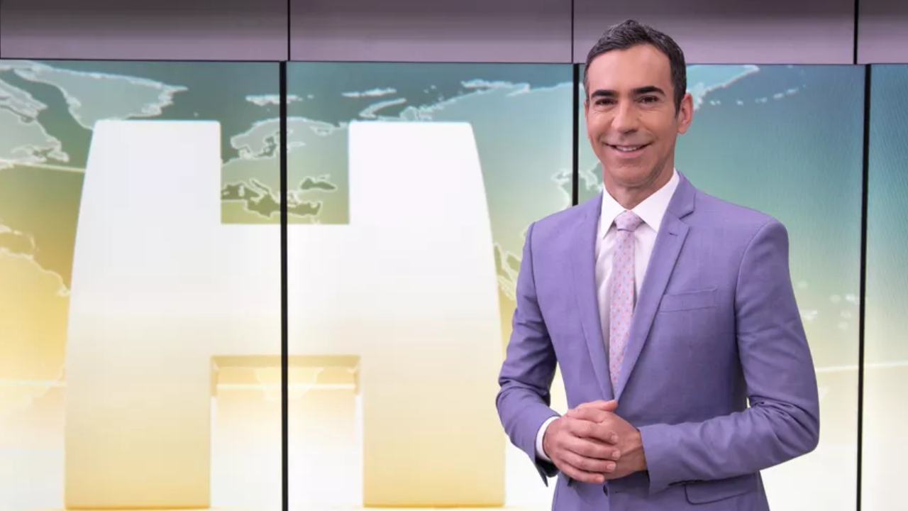 César Tralli já virou notícia do Jornal Nacional, e foi isso que William Bonner falou ao se deparar com o caso - Foto Reprodução Jornal Hoje, da Globo