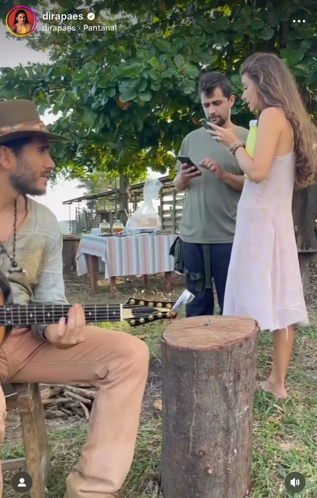 Em seu Instagram, Dira Paes divulga vídeo de bastidores de Pantanal e dá recado especial aos companheiros de elenco - Foto Reprodução: Instagram