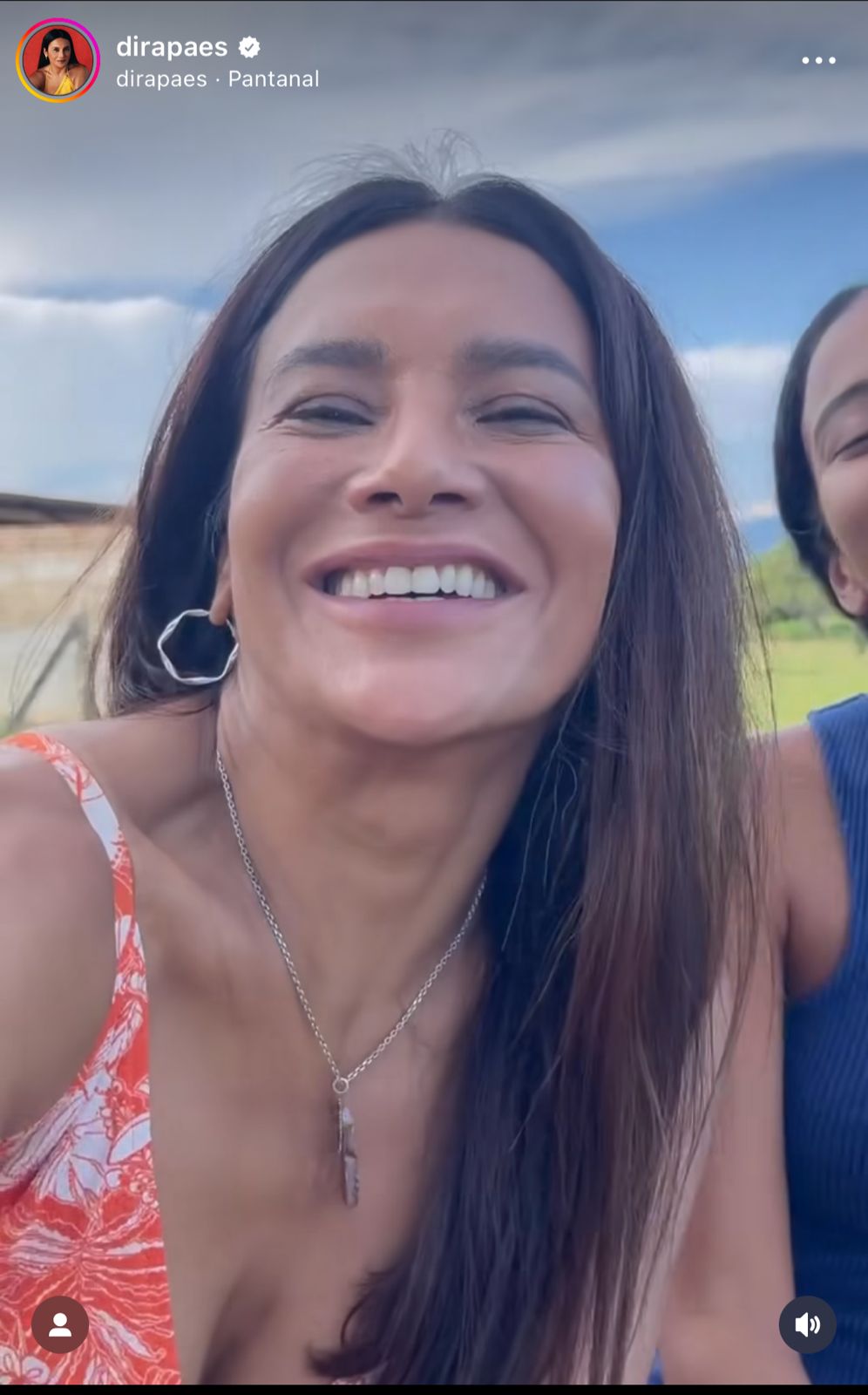 Em seu Instagram, Dira Paes divulga vídeo de bastidores de Pantanal e dá recado especial aos companheiros de elenco - Foto Reprodução: Instagram