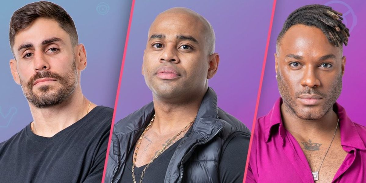 Emparedados da semana no BBB23, Cara de sapato, Cezar Black e Fred Nicácio - Foto Reprodução