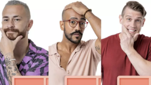 Fred, Ricardo e Cristian estão no paredão da semana no BBB23