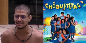 Gabriel, do BBB, expõe briga entre mães no bastidor de Chiquititas (Foto: Divulgação)