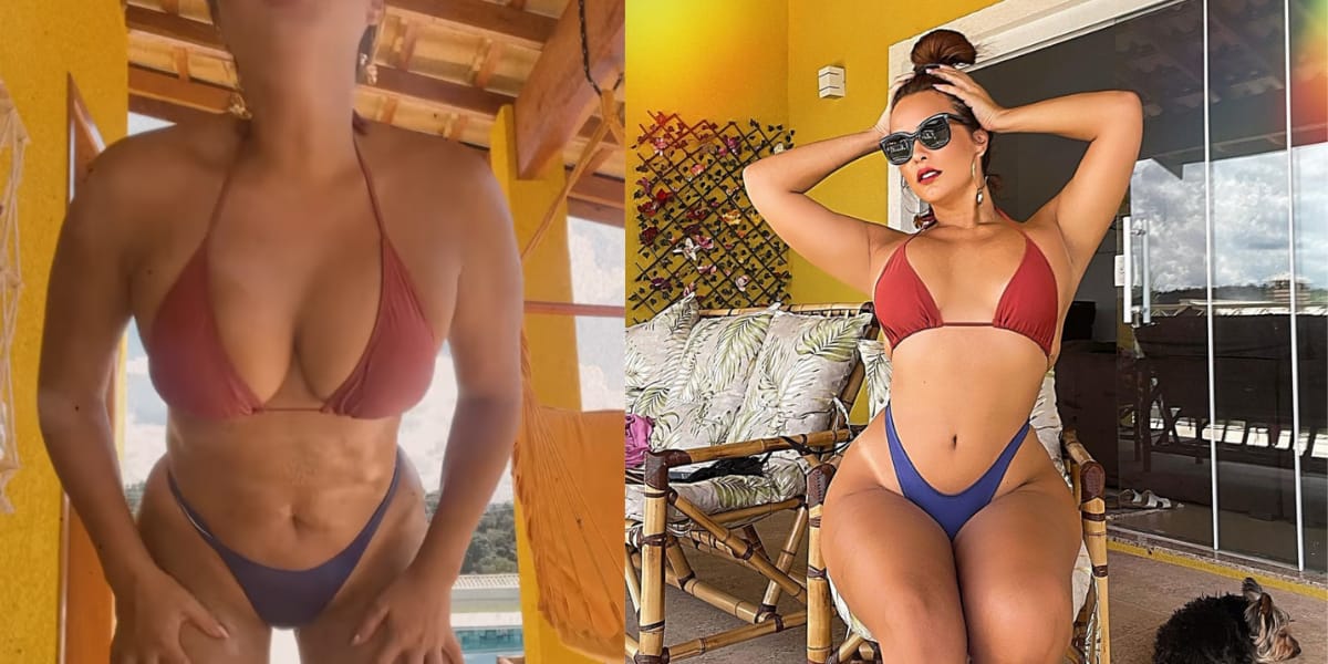 Geisy Arruda esbanja seu corpo, aos 33 anos de idade (Reprodução: Instagram)