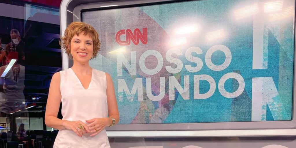 Glória Vanique não tinha um programa para chamar de dela na CNN (Reprodução: Instagram)