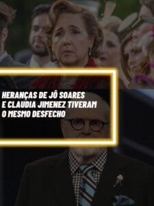 Heranças de Jô Soares e Claudia Jimenez tiveram o mesmo destino (Foto - Montagem TV Foco).