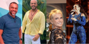 Calote e embalagem: Rompimento de Ivete, Xuxa, Denílson e Belo (Foto: Divulgação)