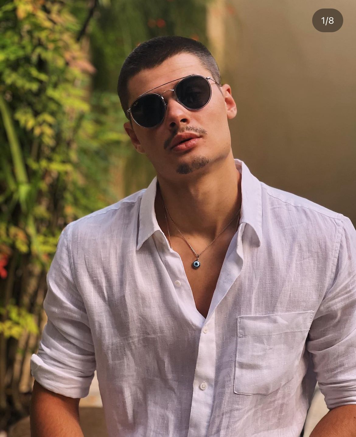 João, filho de Fábio Assunção, rouba a cena com sua beleza exuberante e aos 20 anos, se tornou um dos homens mais lindos do Brasil - Foto Reprodução Instagram