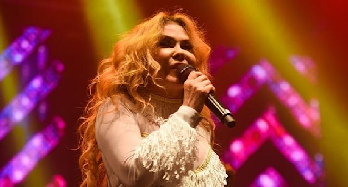 Joelma durante Show (Foto: Divulgação/ Internet)