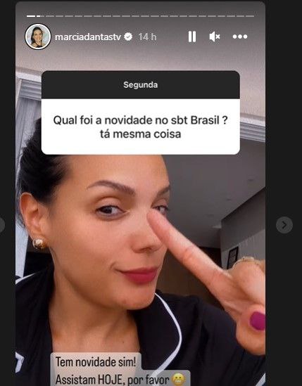 Jornalista do SBT Brasil teve que se explicar em suas redes sociais (Foto: Reprodução/ Instagram)