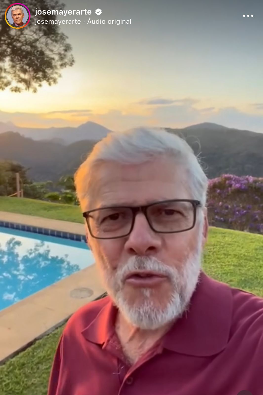 José Mayer, ex ator da Globo, faz desabafo por meio de suas redes sociais 2 - Foto Reprodução Instagram
