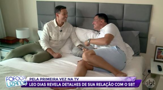 Léo Dias abre as portas da sua residência - Foto Reprodução SBT