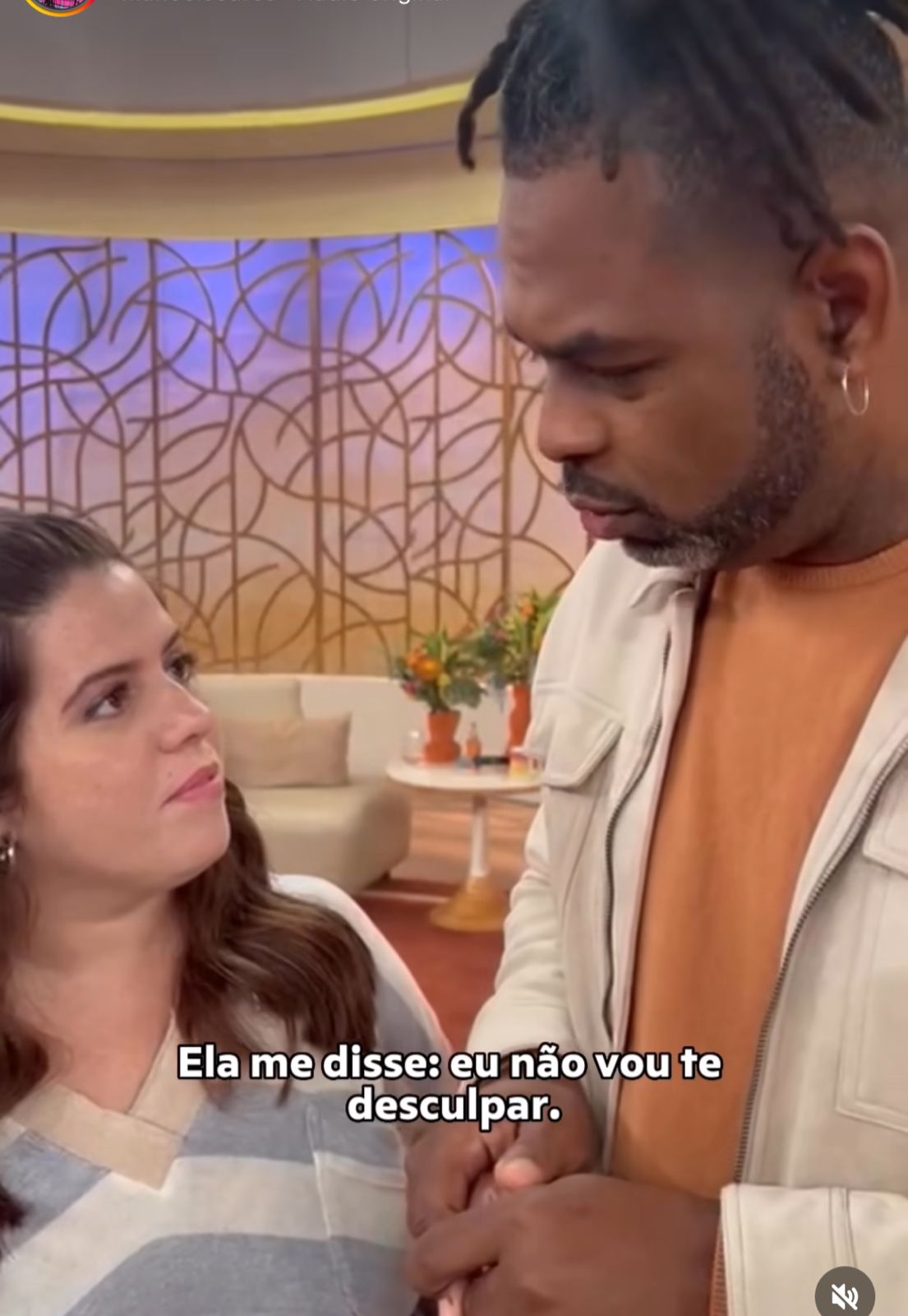 Manoel Soares, do programa Encontro, da Globo, confessa à Tati Machado atitude inapropriada que teve - Foto Reprodução Instagram