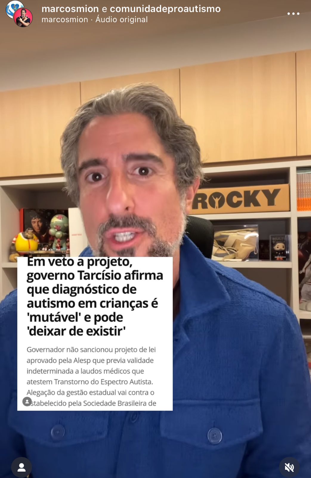 Marcos Mion, apresentador da Globo, surge revoltado em vídeo com decisão e faz forte desabafo sobre assunto de extrema importância para todo o mundo - Foto Reprodução Instagram