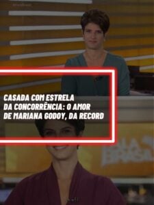 Mariana Godoy é casada com estrela que trabalha em concorrente da Record (Foto - Montagem TV Foco).