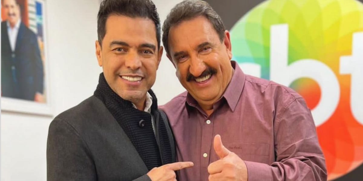 O cantor é amigo do apresentador do SBT e já foi algumas vezes em seu programa (Reprodução: Instagram)