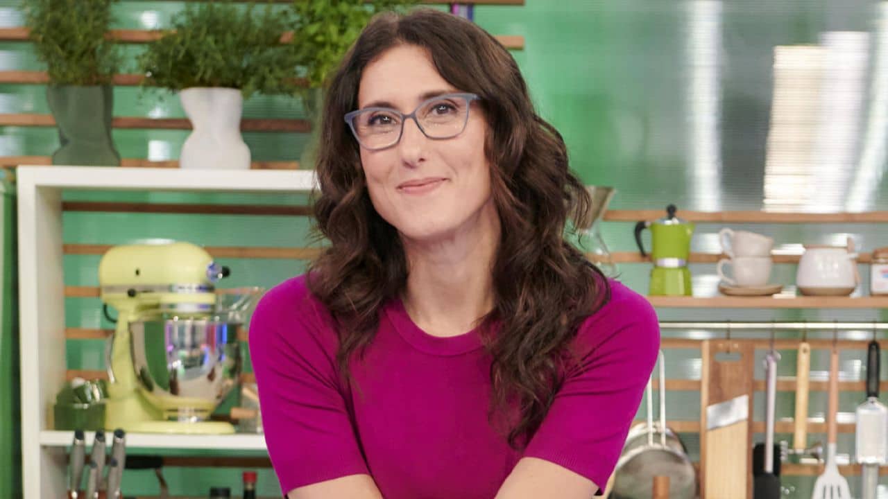 Paola Carosella em "Minha Mãe Cozinha Melhor Que a Sua" (Foto: Divulgação/TV Globo)