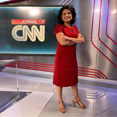 Ao vivo na CNN, William Waack e Raquel Landim se desentendem e geram um verdadeiro climão - Foto Reprodução