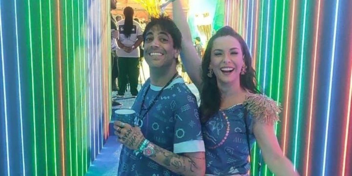 Regiane Alves ao lado de seu novo namorado, Duda Peixoto de Castro Palhares (Foto: Reprodução / Instagram)