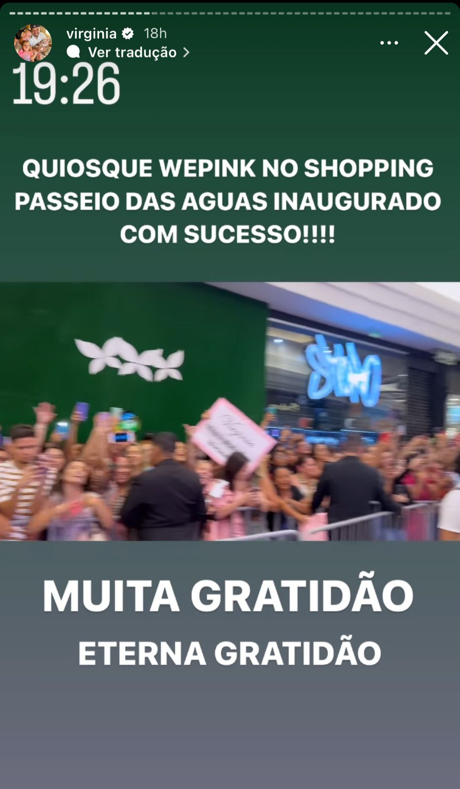 Virginia Fonseca se envolve em polêmica ao cobrar para tirar fotos com fãs em evento, e ao não cumprir é detonada nas redes sociais - Foto Reprodução Instagram