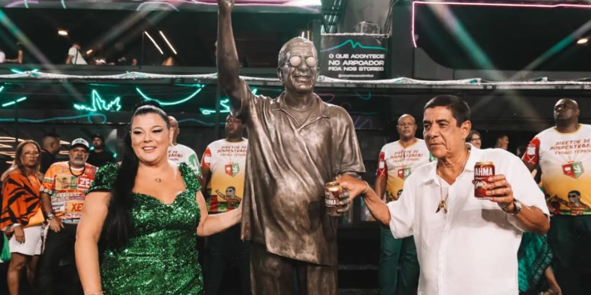 Zeca Pagodinho está sempre com sua latinha de cerveja nas mãos (Reprodução: Instagram)