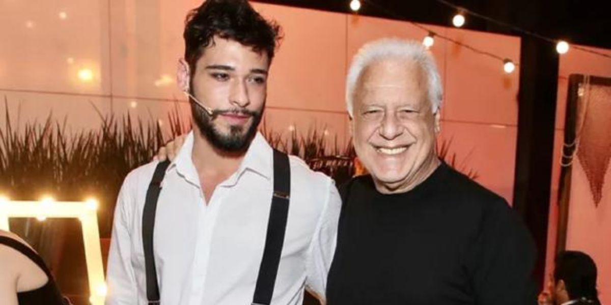 Antônio Fagundes, ex-Globo, ao lado do seu filho, Bruno Fagundes (Reprodução - Manuela Scarpa/Brazil News)