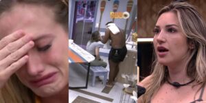 Bruna Griphão é acusada de agressão em Amanada no BBB23 (Reprodução - Globo)