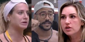 BBB23 - Globo se posiciona após briga entre Bruna e Ricardo, que resultou em suposta agressão a Amanda (Foto: Reprodução / Globoplay)