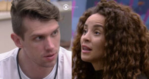 BBB23 - Após ser desmascarado, Cristian pede perdão a Domitila por traição (Foto: Reprodução / Globoplay)