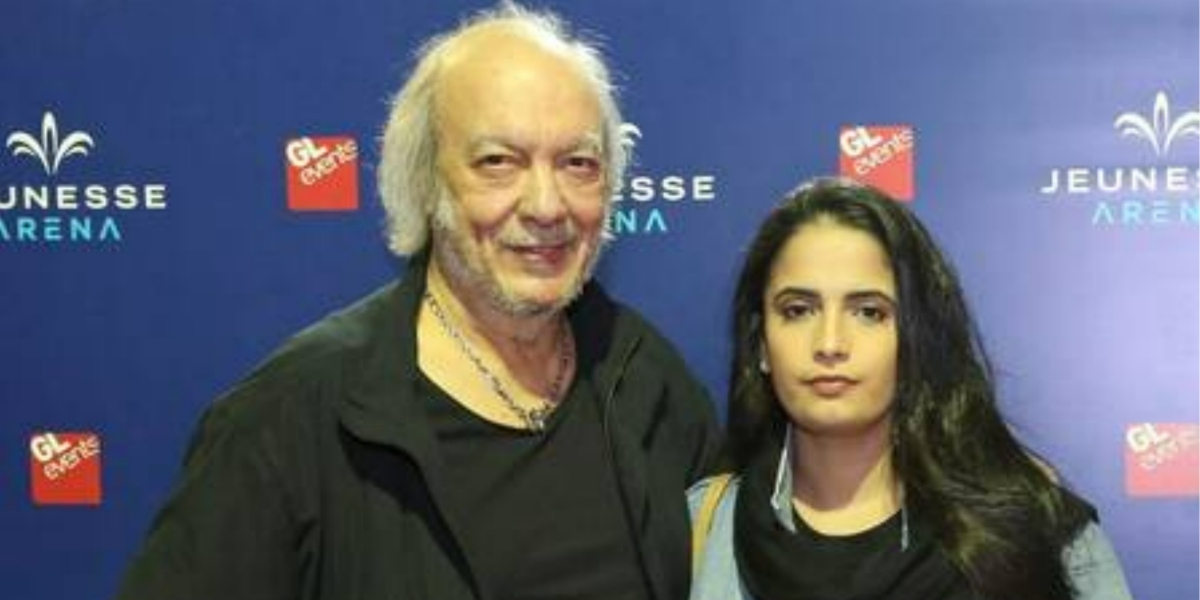 Erasmo Carlos e Fernanda Passos (Foto: Reginaldo Teixeira)