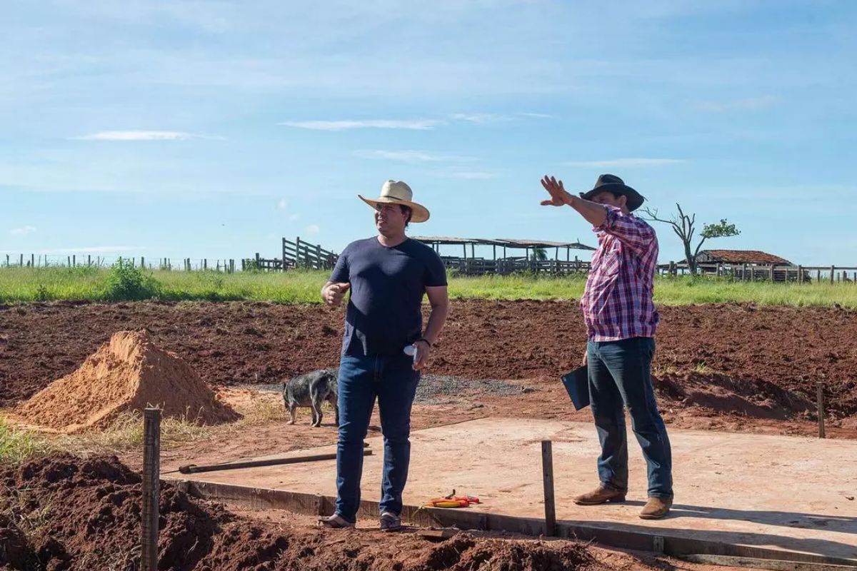 Fazenda de Aleksandro tem 40 mil hectares (Foto: Reprodução)