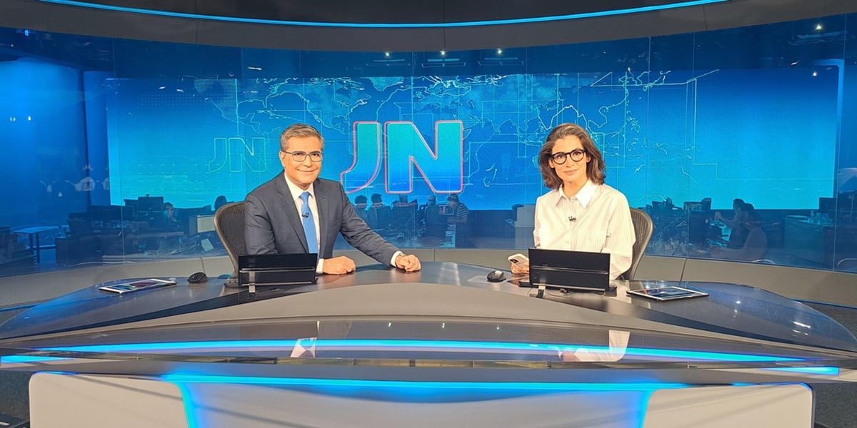 Hélter Duarte, Renata Vasconcellos, Jornal Nacional