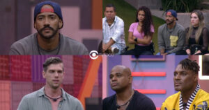 BBB23 - Tadeu dá bronca em brothers, Cristian é atacado e barraco explode no Jogo da Discórdia (Foto: Reprodução / Globoplay)