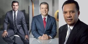 Heraldo Pereira, Roberto Kovalick e Bocardi vivem relações discretas (Reprodução - Globo)