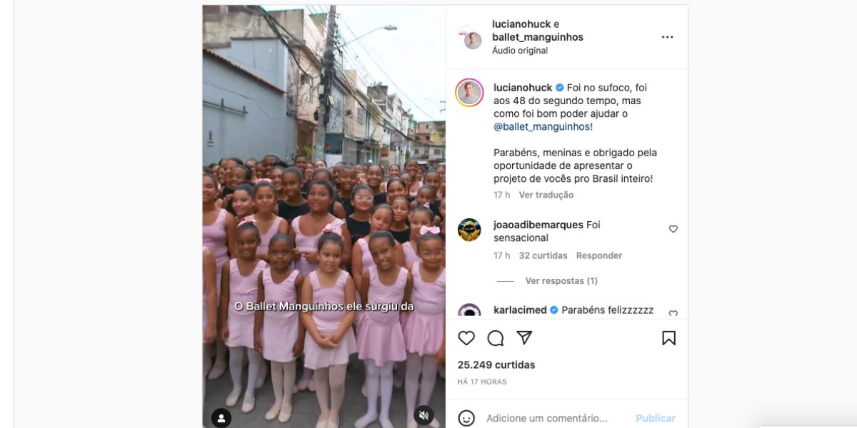 Luciano Huck celebra vitória de participantes do The Wall (Foto: Reprodução / Domingão da Globo)