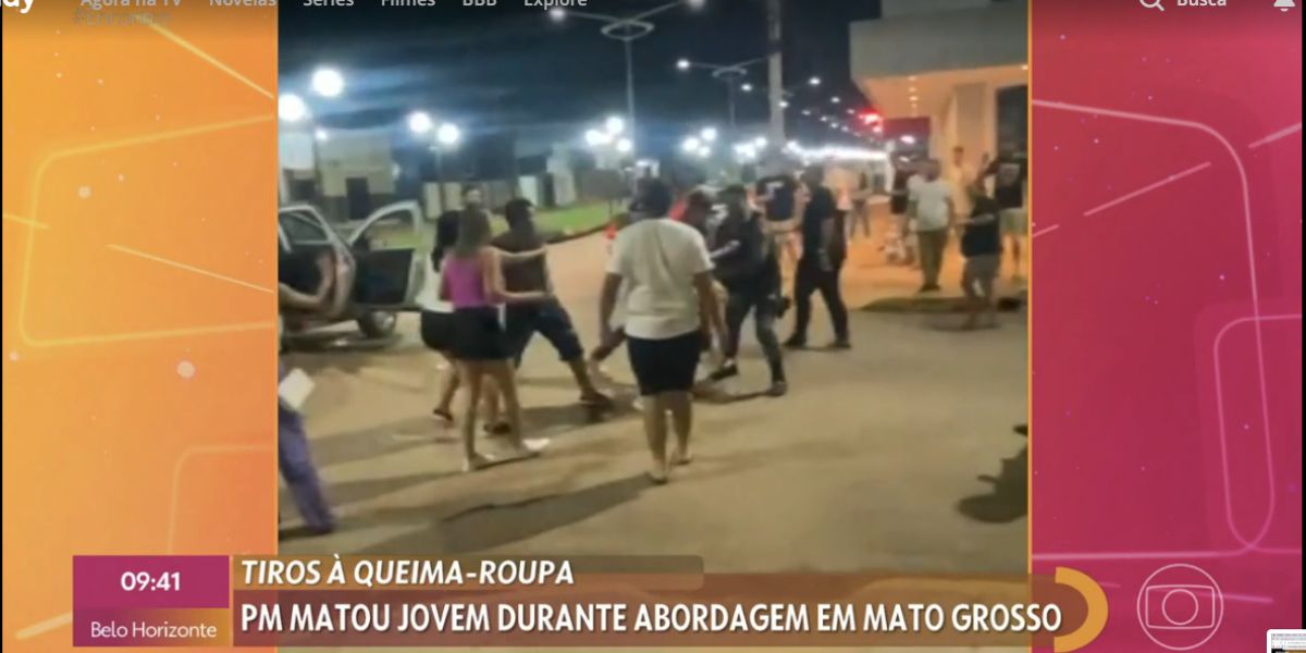 Patrícia Poeta e Manoel Soares falam sobre morte de Diego Foto: Reprodução / Encontro da Globo)