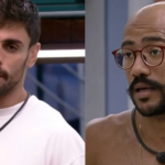 Ricardo e Cara de Sapato tem bate-boca no BBB23 (Foto: Reprodução) 